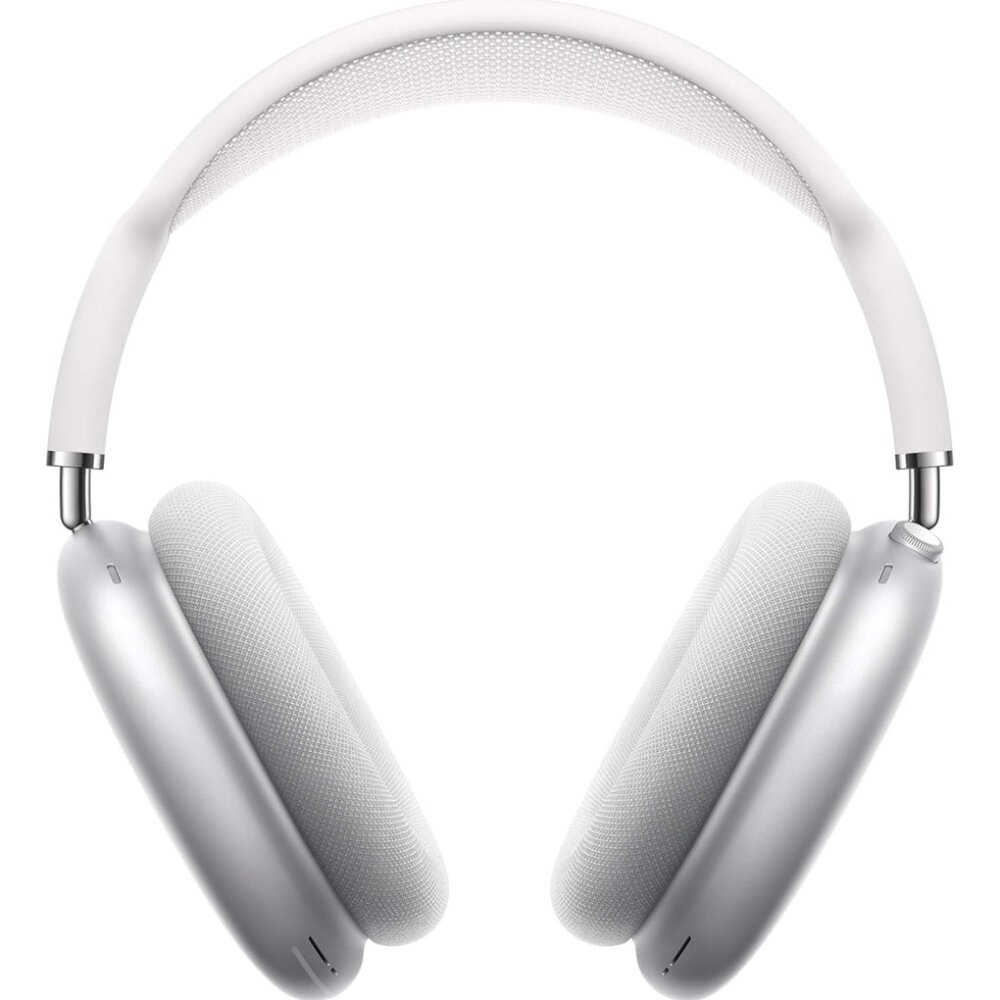 Apple Over-Ear Headphones in Silver and White